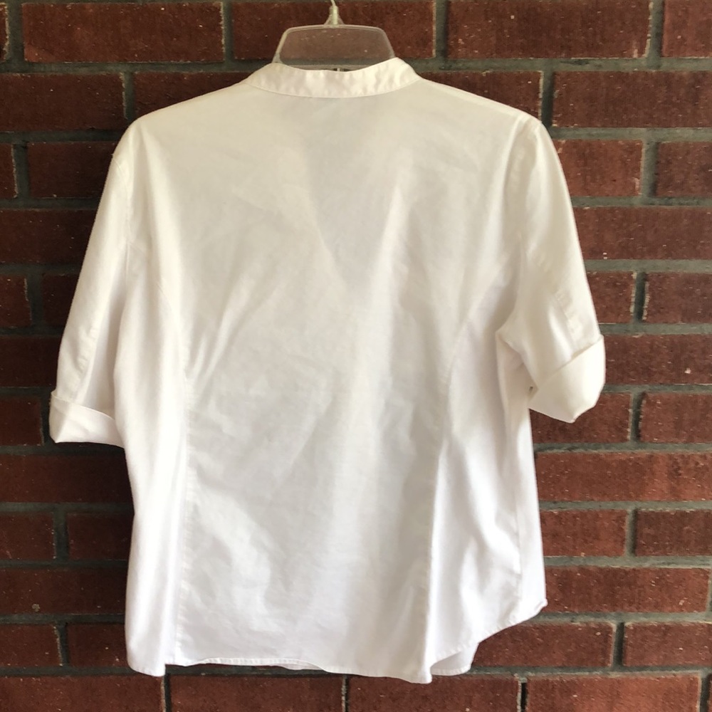 Anne Klein button down blouse-Large size - Picture 7 of 16